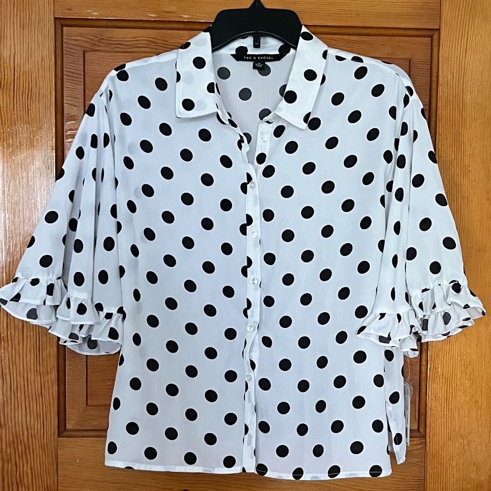 Zac & Rachel Polka Dot Top